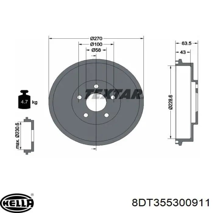 8DT355300911 HELLA