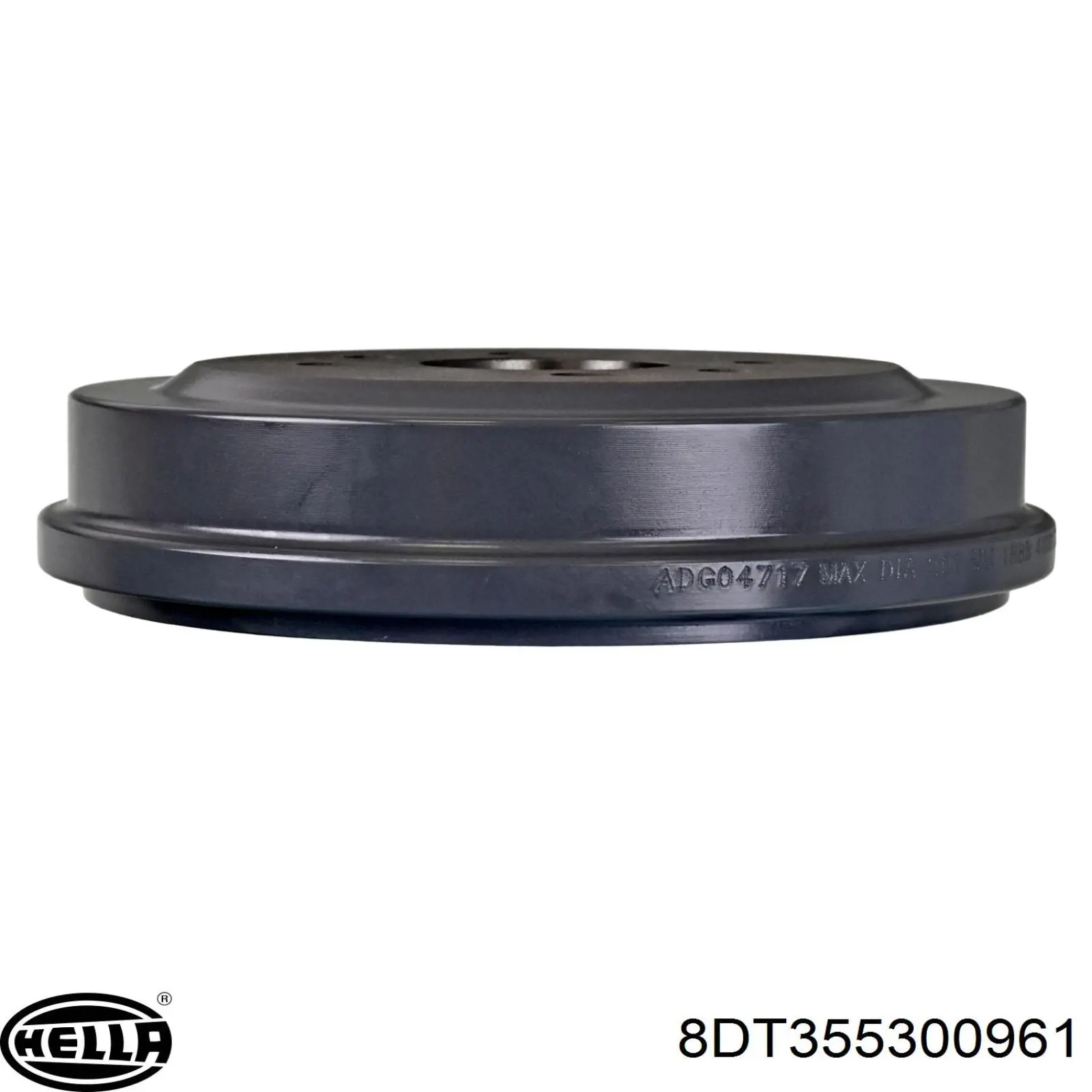 Тормозной барабан 8DT355300961 HELLA