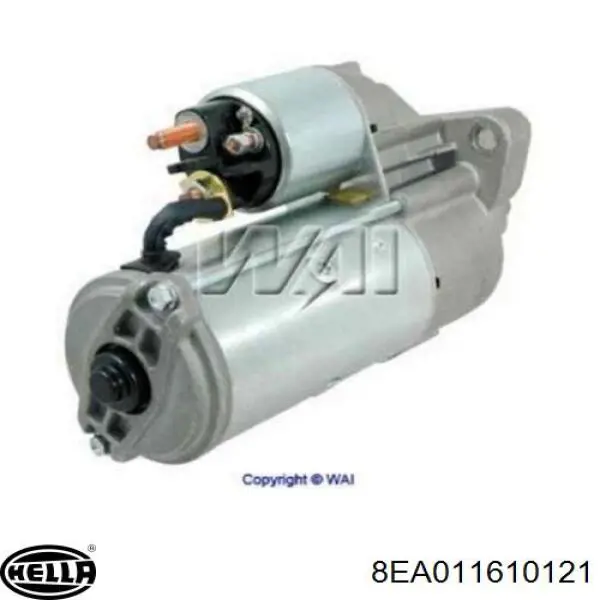 Купить 8EA011610121 HELLA Стартер
