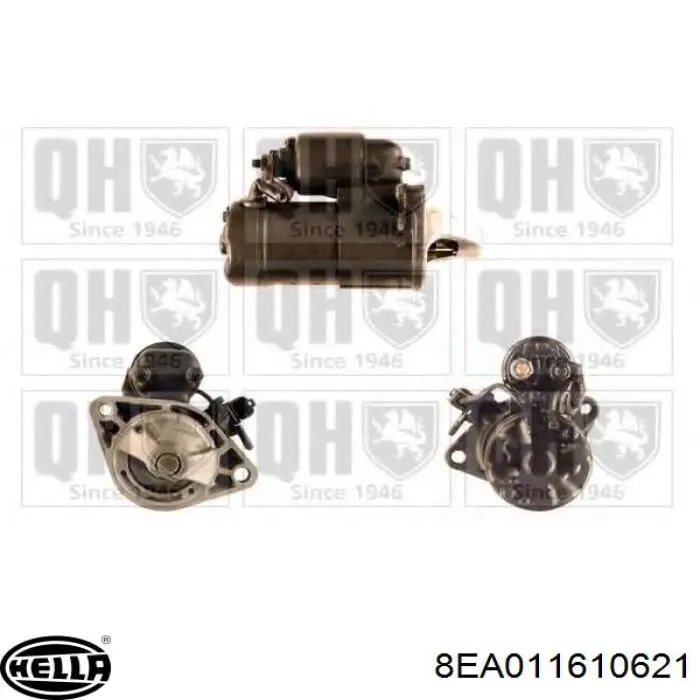 Стартер 8EA011610621 HELLA