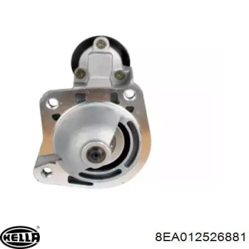 Motor de arranque 8EA012526881 HELLA