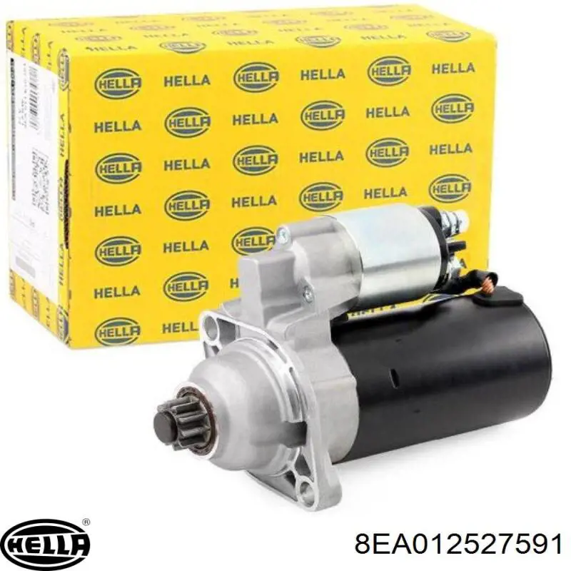 8EA012527591 HELLA Стартер автомобиля