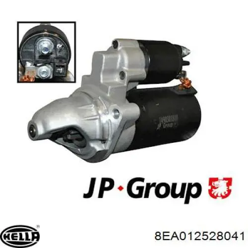 Стартер двигателя HELLA 8EA012528041