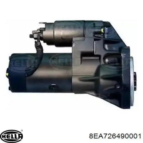 Motor de arranque 8EA726490001 HELLA