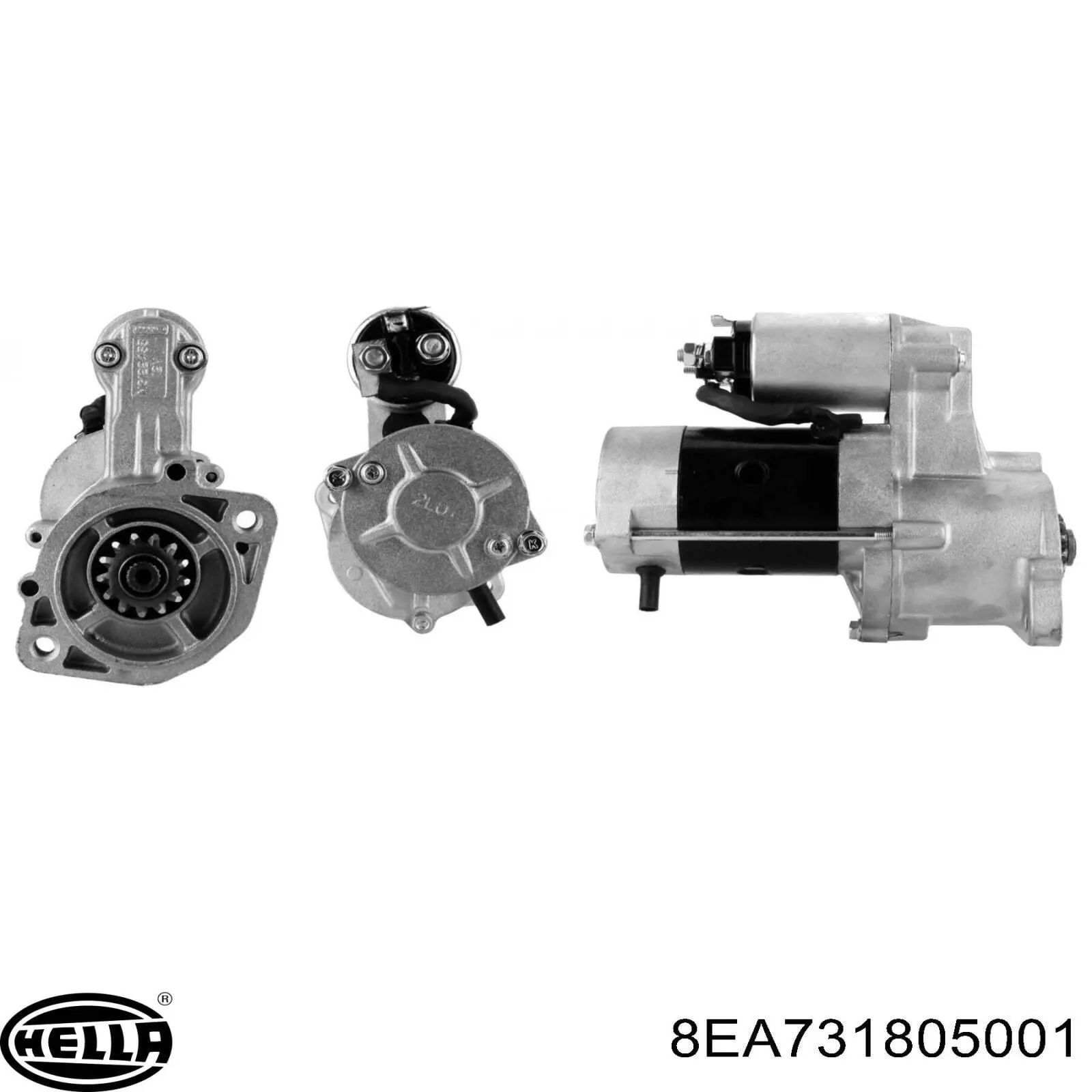 Стартер JS0344 REMA-PARTS