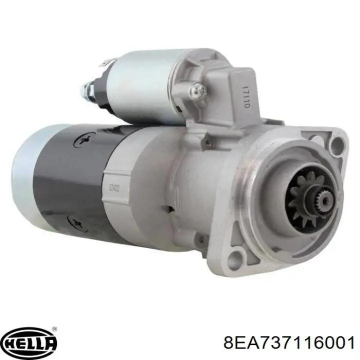 Купить 8EA737116001 HELLA Стартер