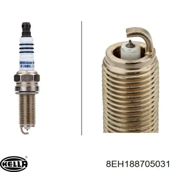 Свечи зажигания 8EH188705031 HELLA