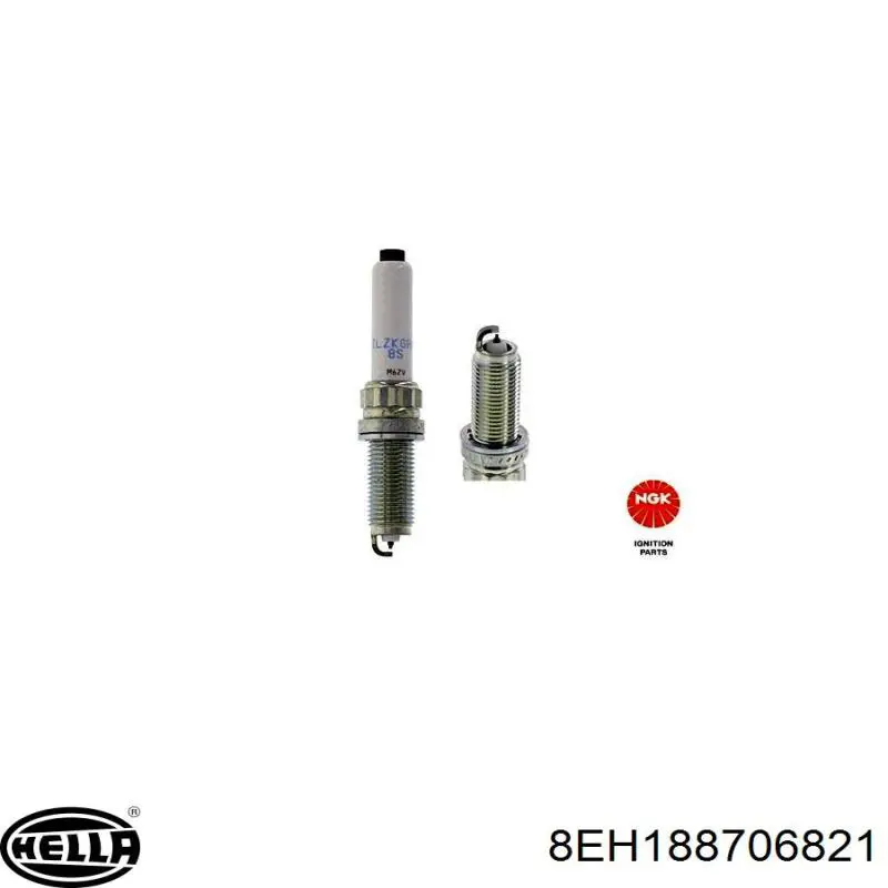 8EH188706821 HELLA Свечи зажигания