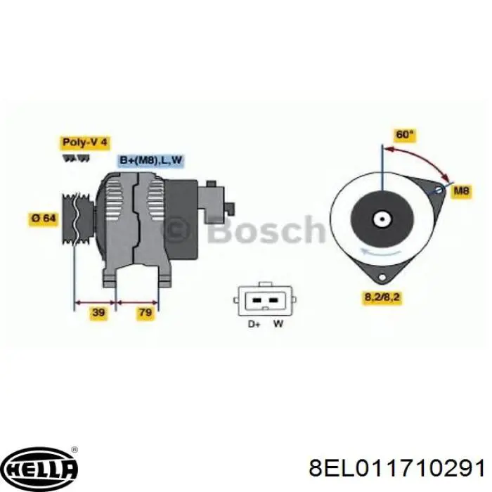 Генератор BSG211711 BSG