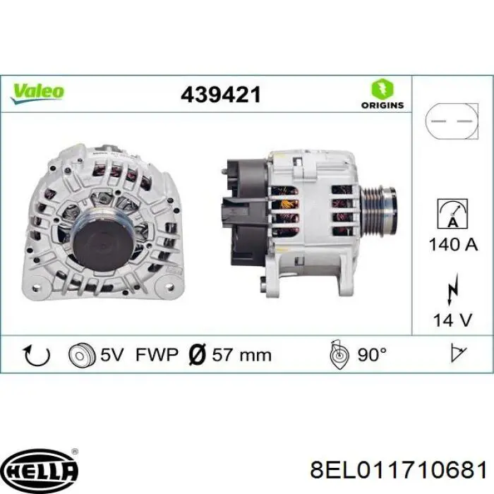 Купить CAL15270AS Casco Генератор
