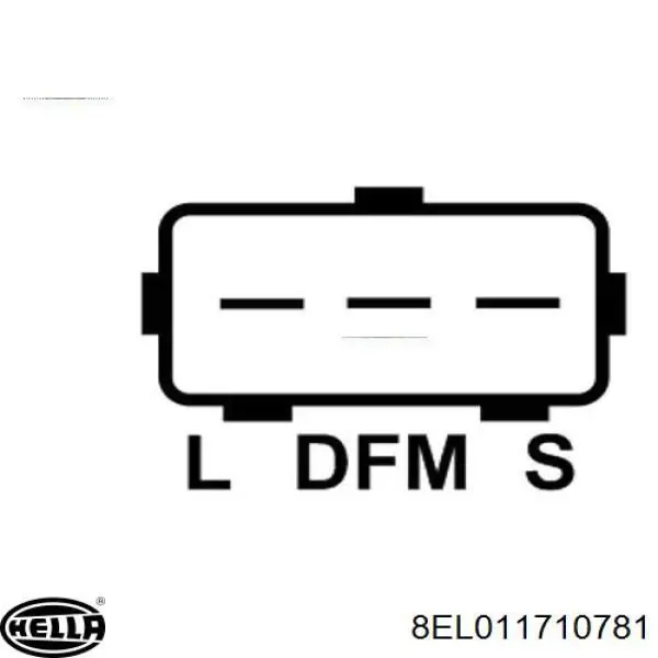 Генератор автомобиля Ford 4362258