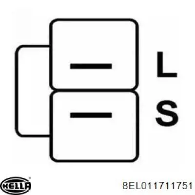Автомобильный генератор WAI 13728N цена, от 138.64 USD