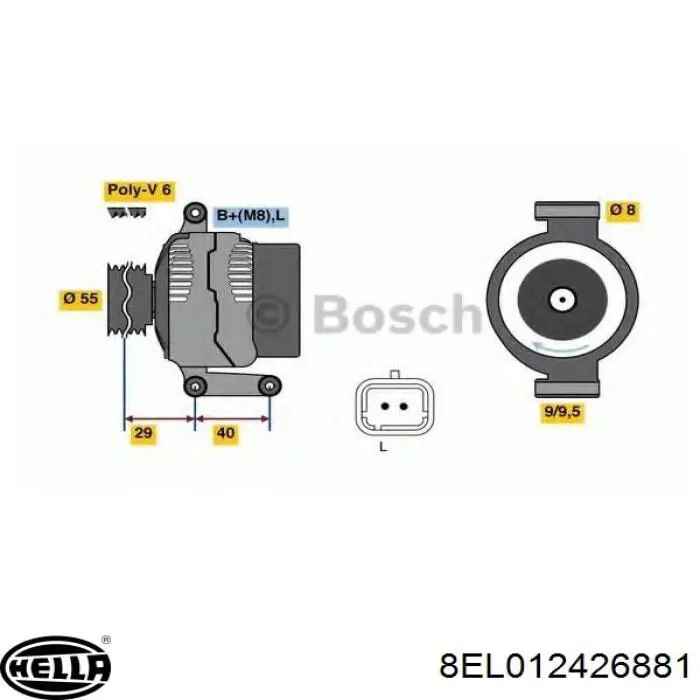 Автомобильный генератор Asam 74779 цена, от 146.01 USD