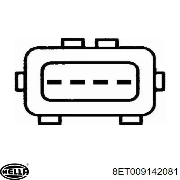 Датчик массового расхода воздуха HELLA 8ET009142081 цена, от 77.10 USD