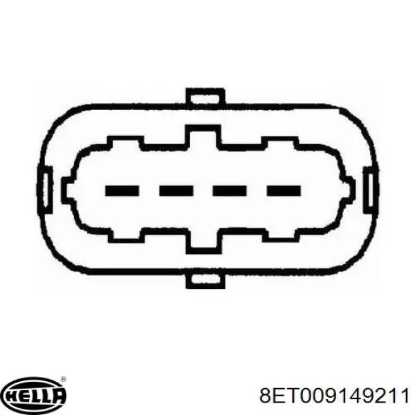 ДМРВ 8ET009149211 HELLA