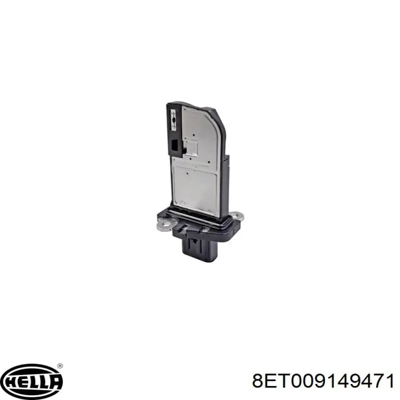 8ET009149471 HELLA sensor de fluxo (consumo de ar, medidor de consumo M.A.F. - (Mass Airflow))