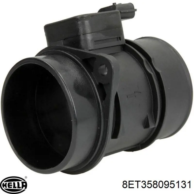 8ET 358 095-131 HELLA sensor de fluxo (consumo de ar, medidor de consumo M.A.F. - (Mass Airflow))