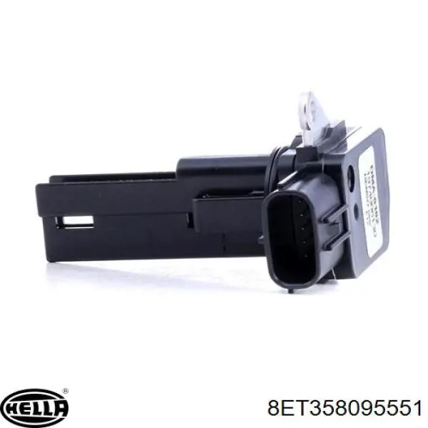 Датчик массового расхода воздуха HELLA 8ET358095551 цена, от 69.68 USD