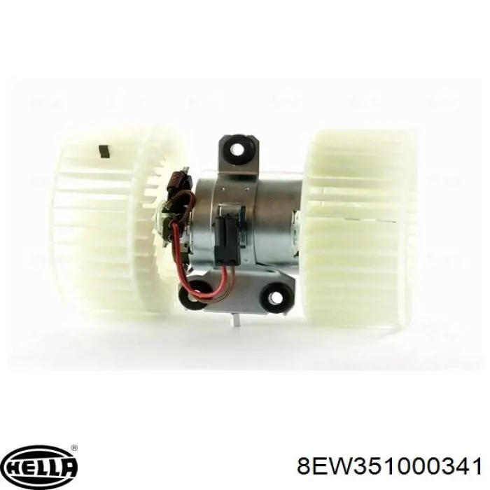 Motor eléctrico, ventilador habitáculo 8EW351000341 HELLA