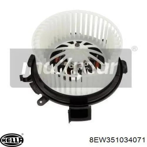 Мотор вентилятора печки (отопителя салона) Vika 99741701 цена, от 51.19 USD