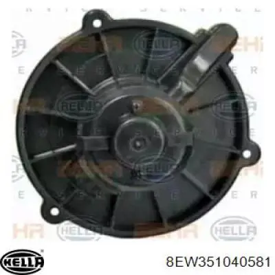 Motor eléctrico, ventilador habitáculo 8EW351040581 HELLA