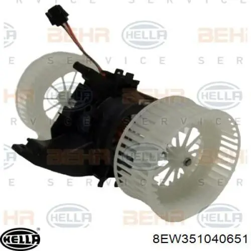 Вентилятор печки AC784657 Maxgear