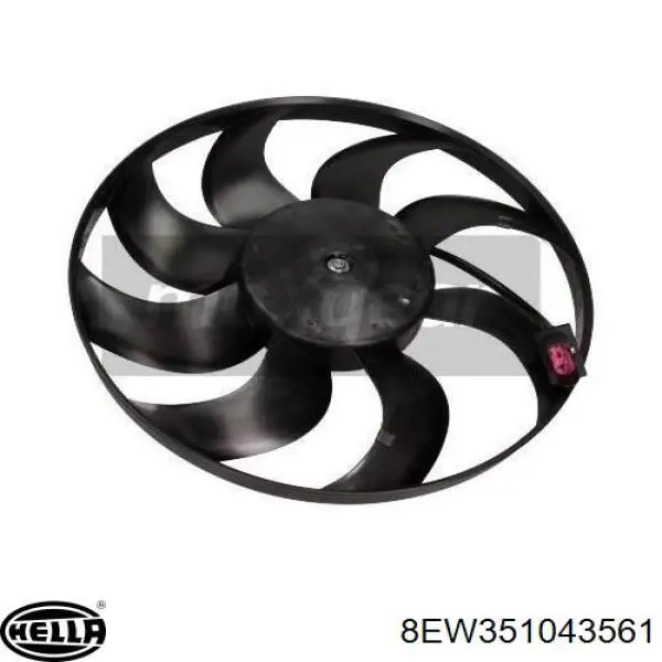 Купить CFF273000S Mahle Original Электровентилятор охлаждения в сборе (мотор+крыльчатка)