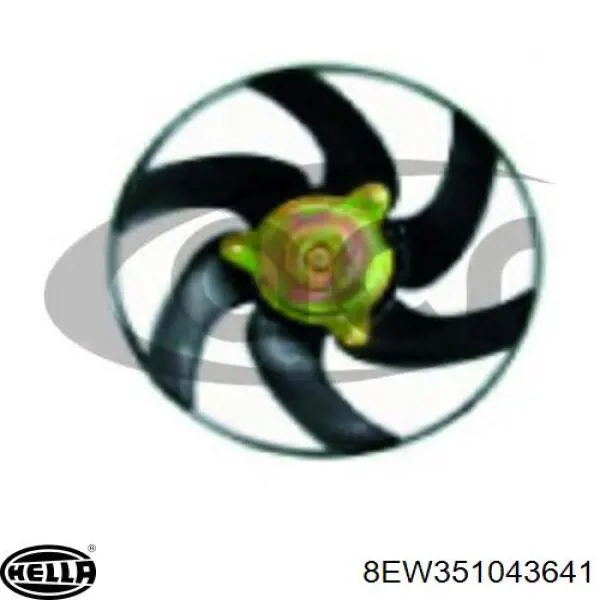 612638 Hart Вентилятор радиатора