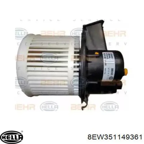 1557646 Ford motor de ventilador de forno (de aquecedor de salão)