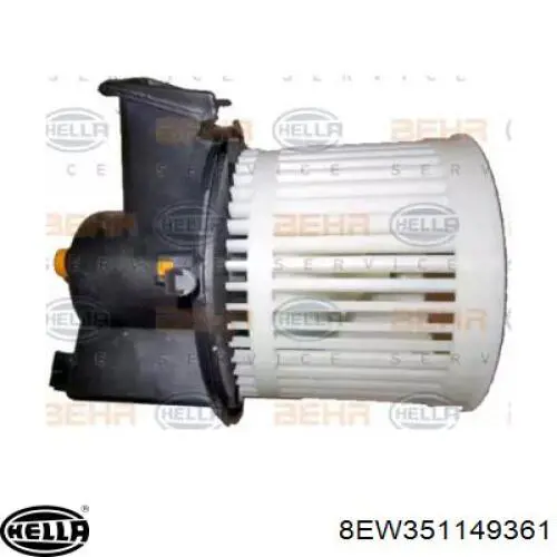 Мотор вентилятора печки (отопителя салона) AVA FT8448 цена, от 50.56 USD