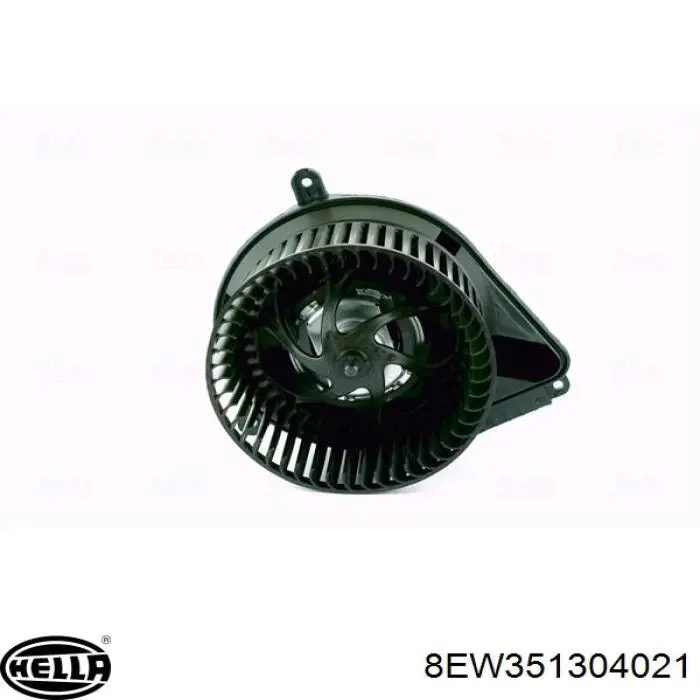 Motor eléctrico, ventilador habitáculo 8EW351304021 HELLA