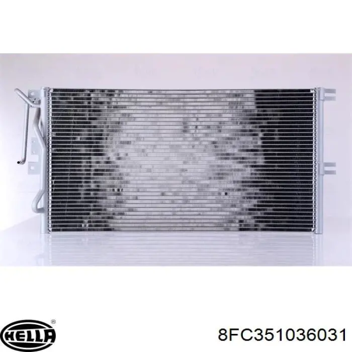 Condensador aire acondicionado 8FC351036031 HELLA