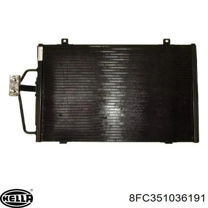 Радиатор кондиционера 7700418301C Renault (RVI)