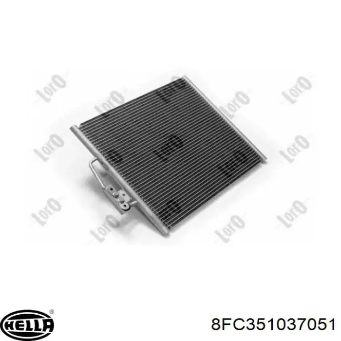 Радиатор кондиционера FP14K13AV AVA