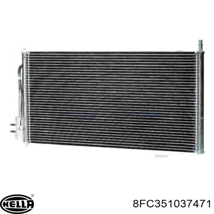 Конденсатор кондиционера Ford XS4H8C342DB цена, от 70.24 USD