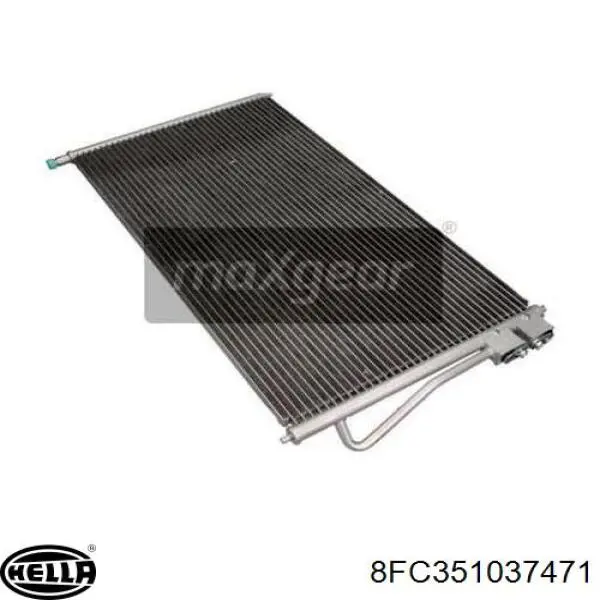 Радиатор охлаждения кондиционера Ford XS4H8C342DB