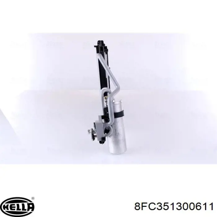 Радиатор кондиционера 1850089 Opel