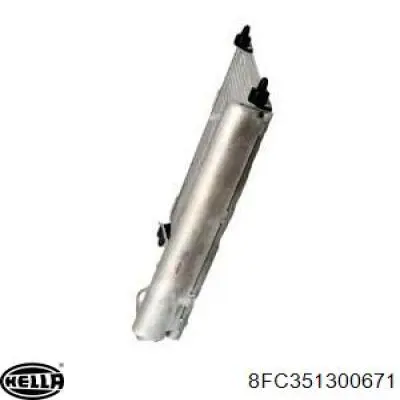 Радиатор кондиционера AC849373 Maxgear