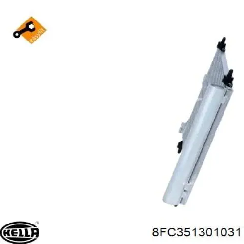AC323000P Mahle Original Конденсатор
