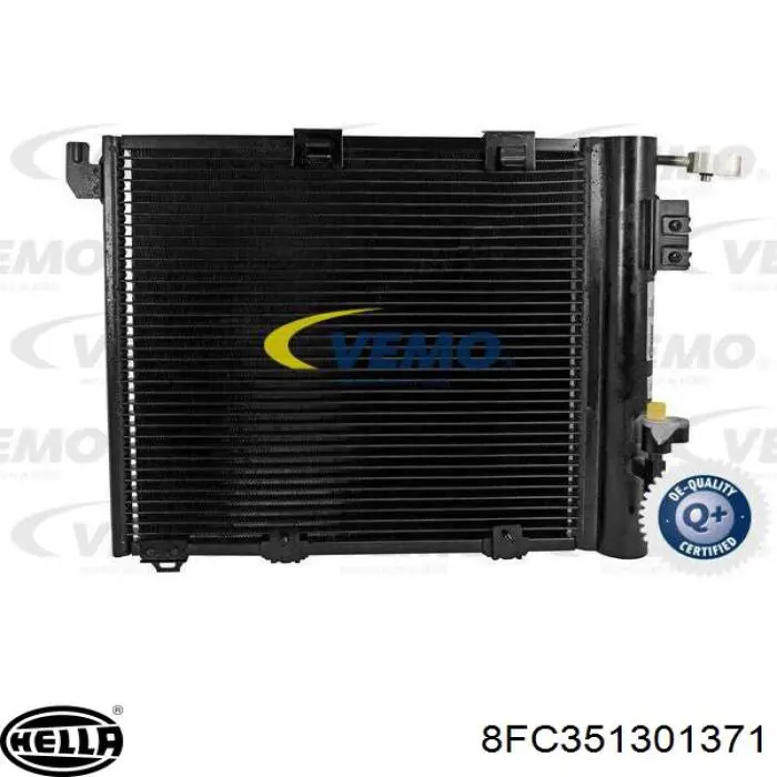 Радиатор кондиционера C12117 Sato Tech