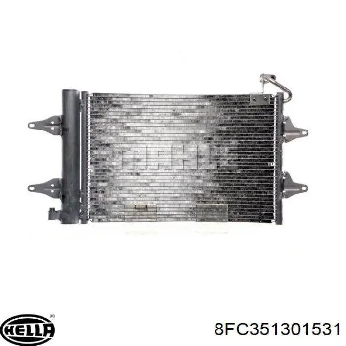 Радиатор охлаждения кондиционера HELLA 8FC351301531