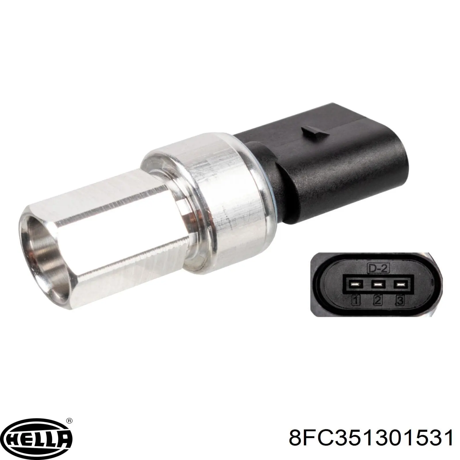 Радиатор кондиционера 8FC351301531 HELLA