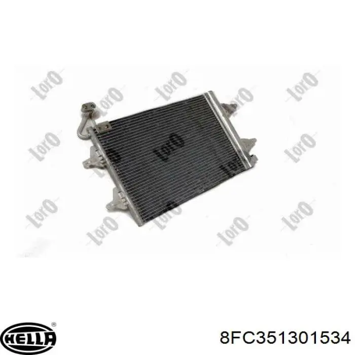 Конденсатор кондиционера HELLA 8FC351301534 цена, от 68.91 USD