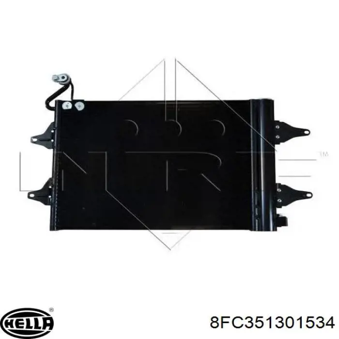 8FC351301534 HELLA Конденсатор