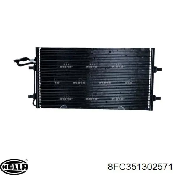 Радиатор кондиционера HELLA 8FC351302571