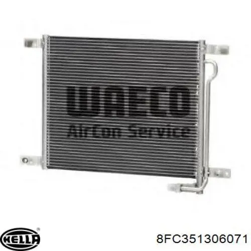 Радиатор кондиционера KTT110428 Thermotec