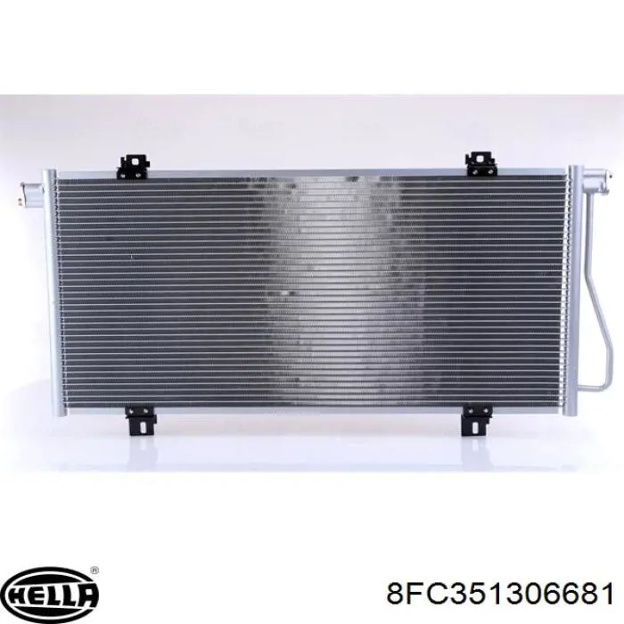 8FC351306681 HELLA радиатор кондиционера