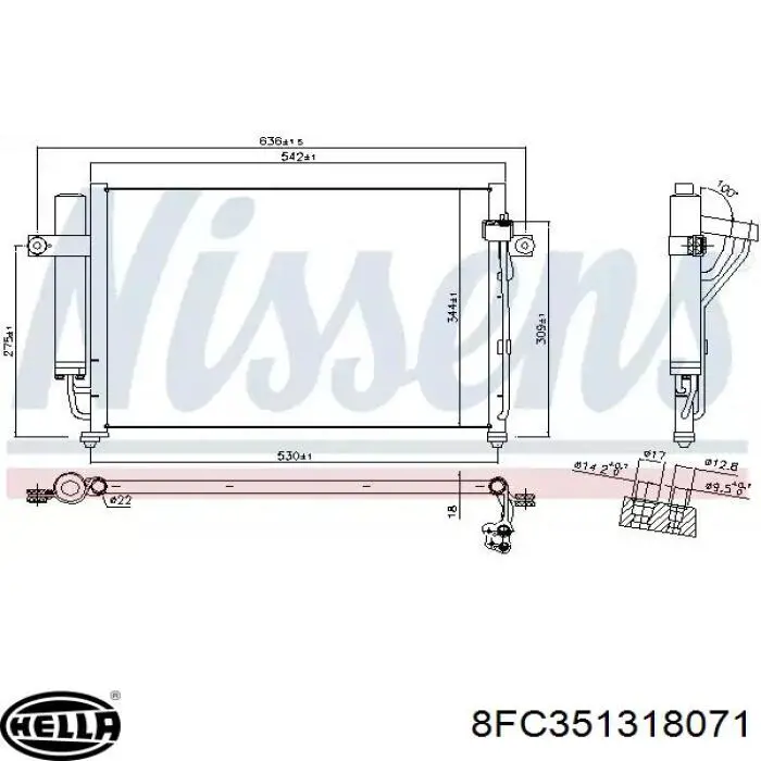 Купить AC679000S Mahle Original Радиатор системы охлаждения кондиционера