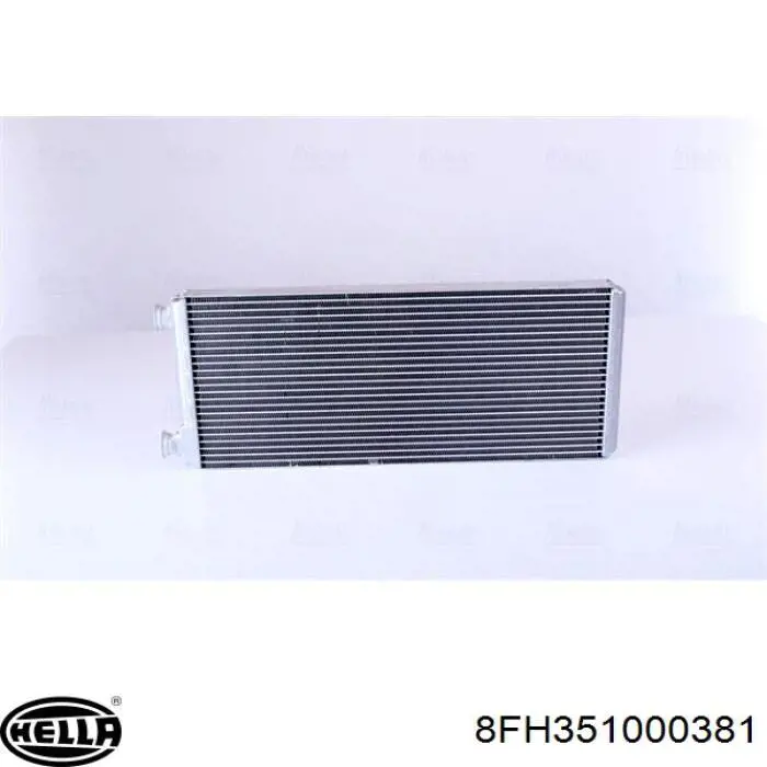 81619016191 MAN radiador de forno (de aquecedor)