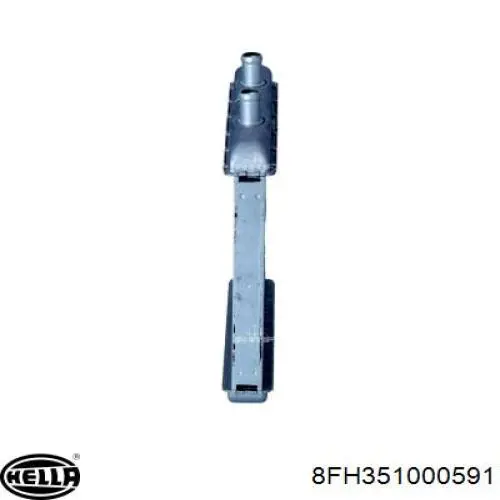 Radiador de calefacción 8FH351000591 HELLA